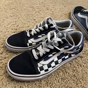 dark blue vans